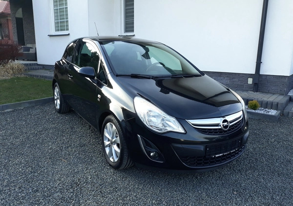 Opel Corsa cena 18600 przebieg: 145000, rok produkcji 2012 z Kościan małe 352